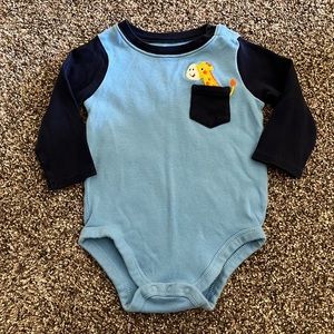 Vintage Garanimals 18 months giraffe onesie infant toddler boy bodysuit